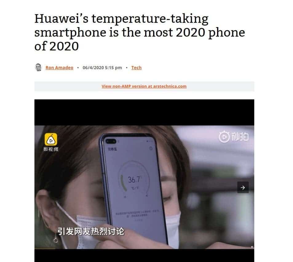 Honor Play 4 Pro Infrared Temperature-Taking Version Has Become A Hit