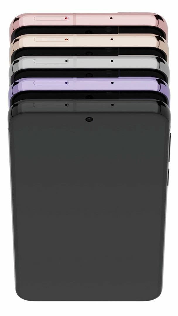 Samsung Galaxy S21 appears in all colors on the new renders