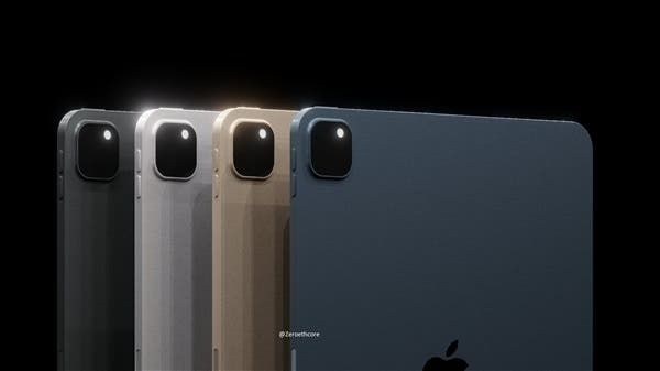Apple iPad Pro (2021) latest renders: uses dual-camera + lidar scanner