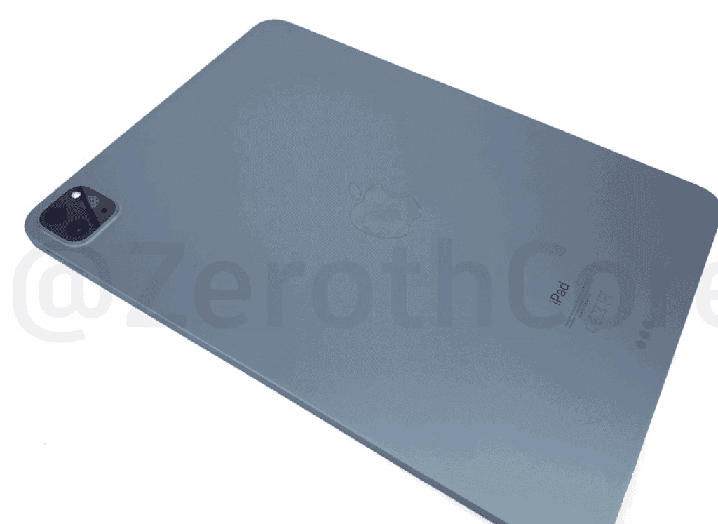 Apple iPad Pro (2021) latest renders: uses dual-camera + lidar scanner