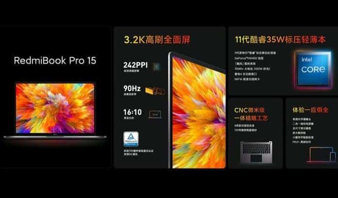 RedmiBook Pro 15, RedmiBook Pro 14 & AirDots 3 Launched