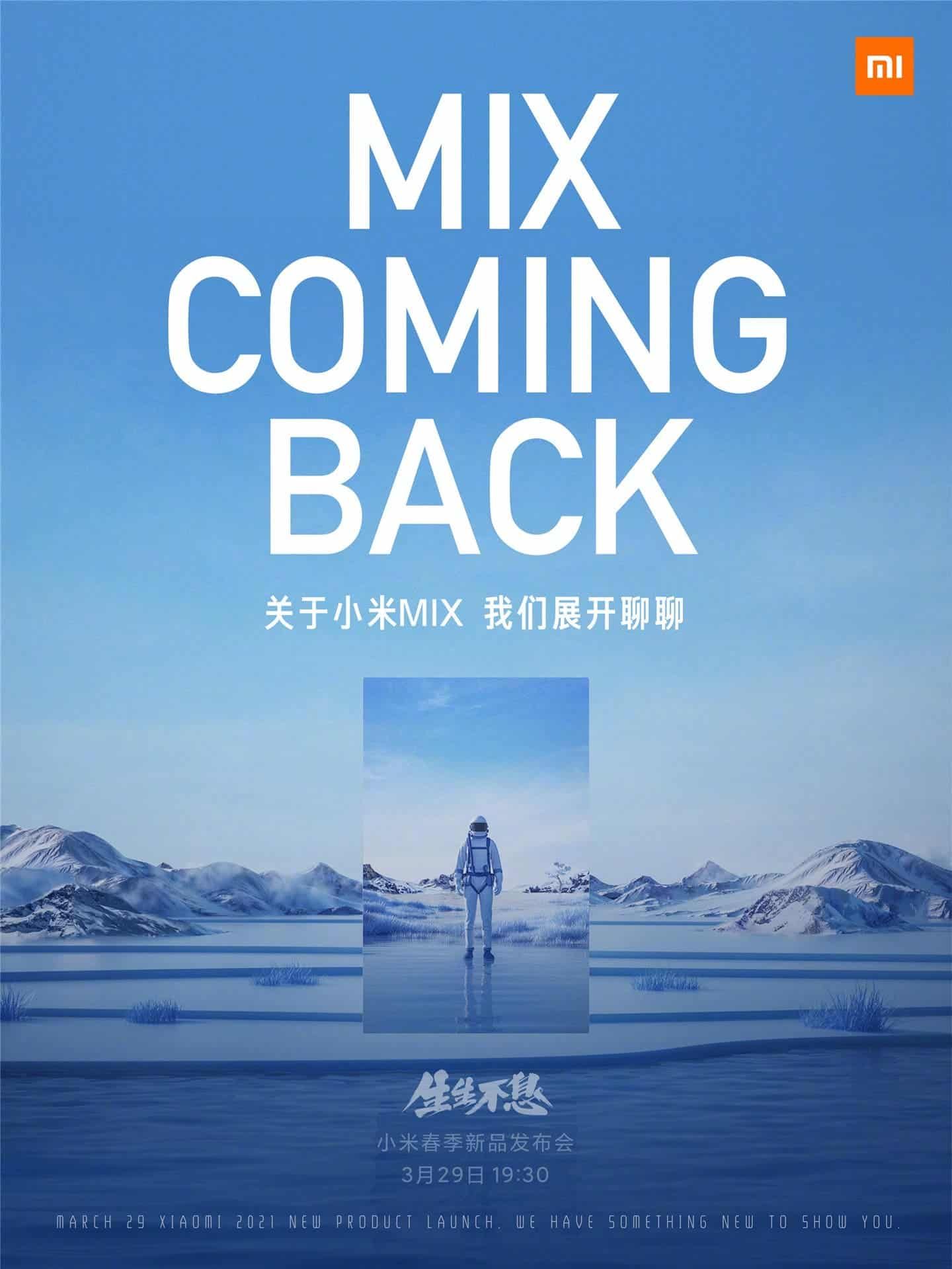 Xiaomi Mi MIX Fold To Debut Liquid Lens Identical To Human Eye Lens