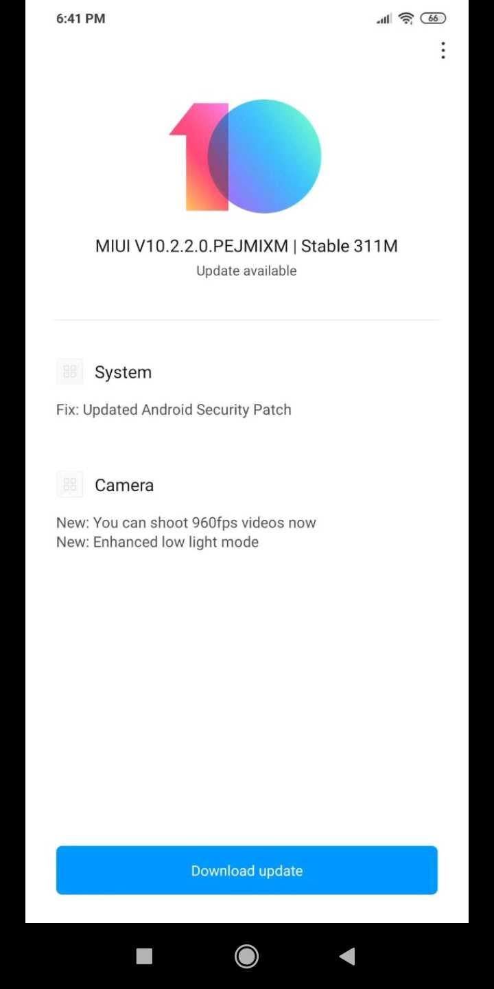 POCO F1 receives MIUI 10.2.2.0 with new features for the camera and the December patch