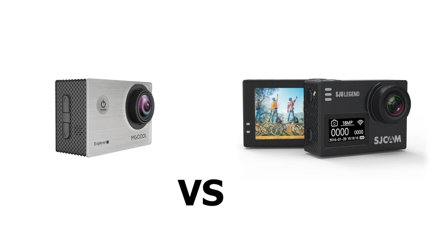 MGCOOL Explorer 1S vs SJ6 LEGEND: Best Budget 4K Action Camera?