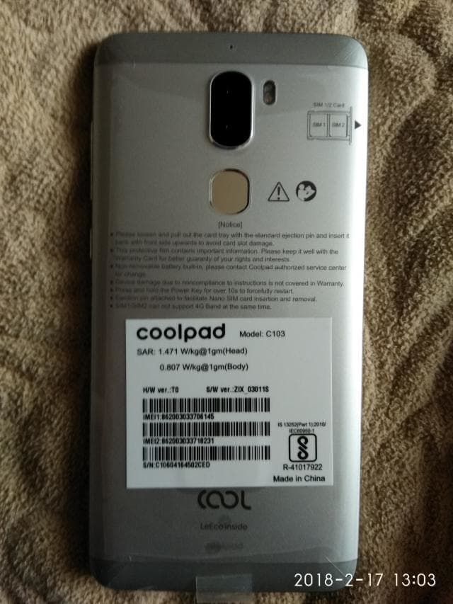 Coolpad Cool1 With A Border-less Screen at $149.99 [Coupon]