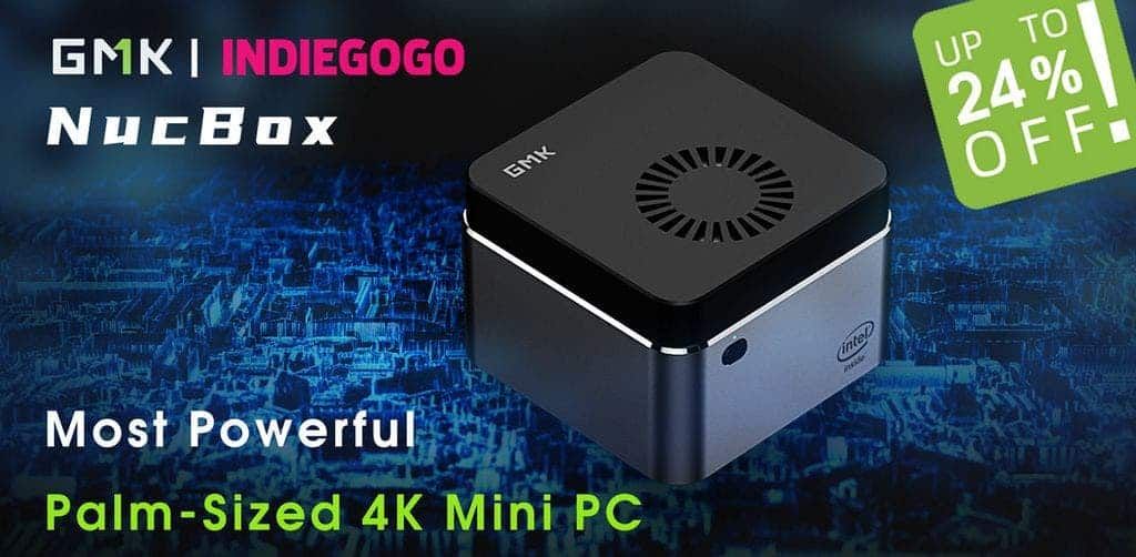 GMK NucBox palm-sized mini PC coming to Indiegogo