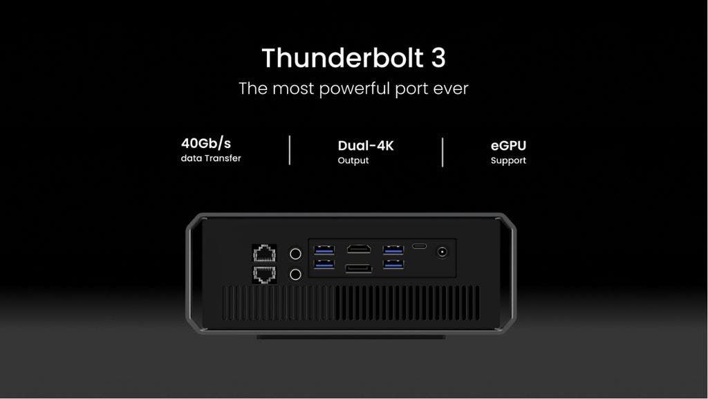 Upgraded CHUWI CoreBox Pro mini PC looks good