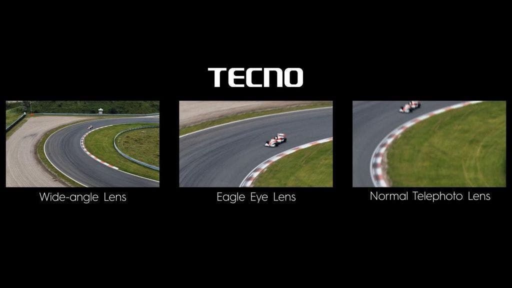 TECNO Unveils Industry’s First Eagle Eye Lens for Smartphones paired with the Biggest Angle of Tilt Capability
