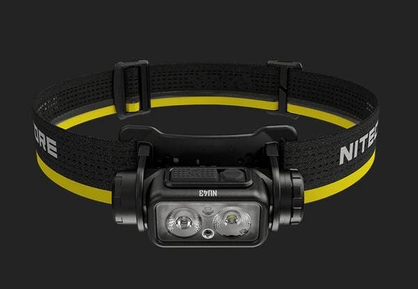 Nitecore Launches NU43 as World's Lightest Rechargeable Headlamp