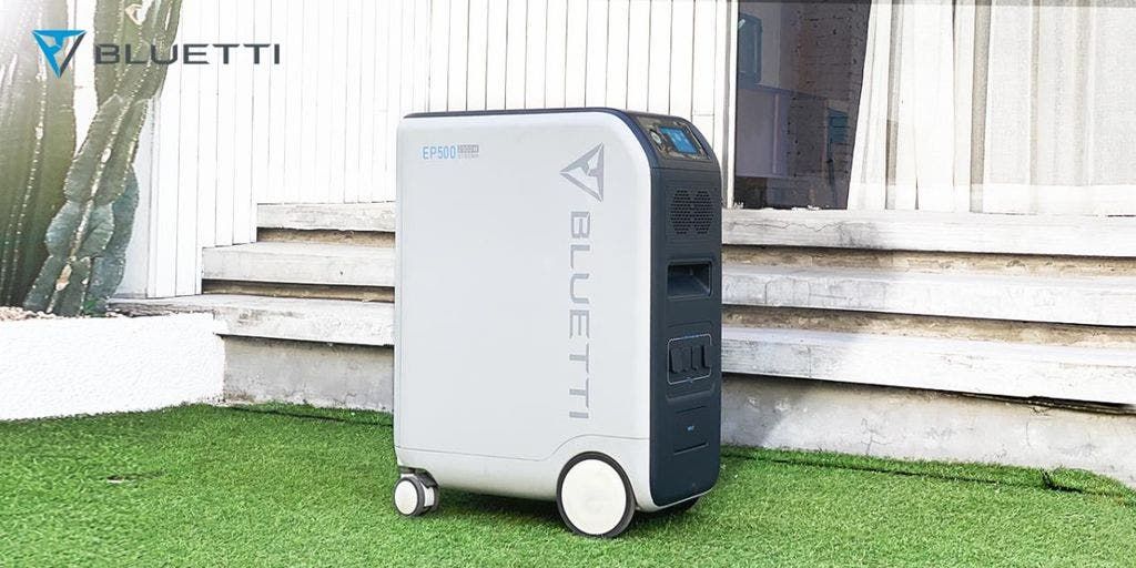 BLUETTI EP500 released: giant 5100 watt hour solar battery