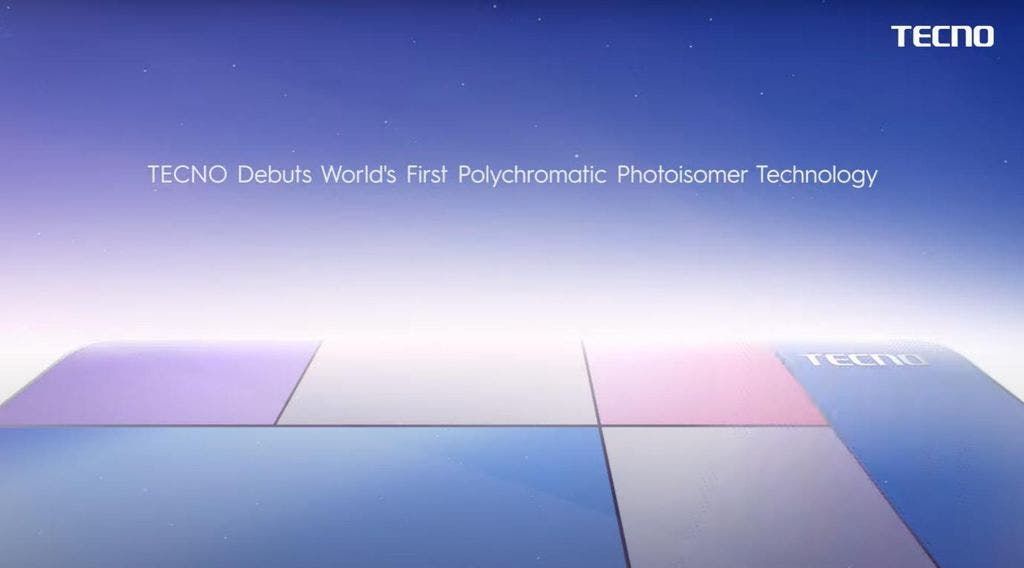TECNO debuts globally the world's first Polychromatic Photoisomer Technology