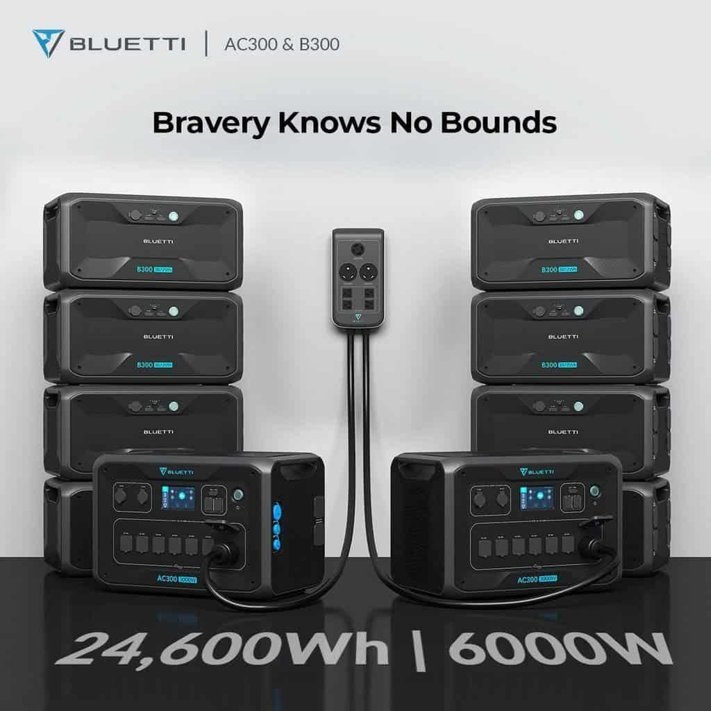 BLUETTI Announces two new power stations AC300 & AC200 MAX