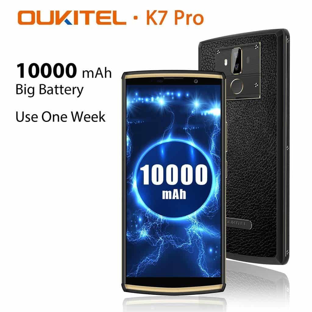 Top 6 big battery OUKITEL smartphones