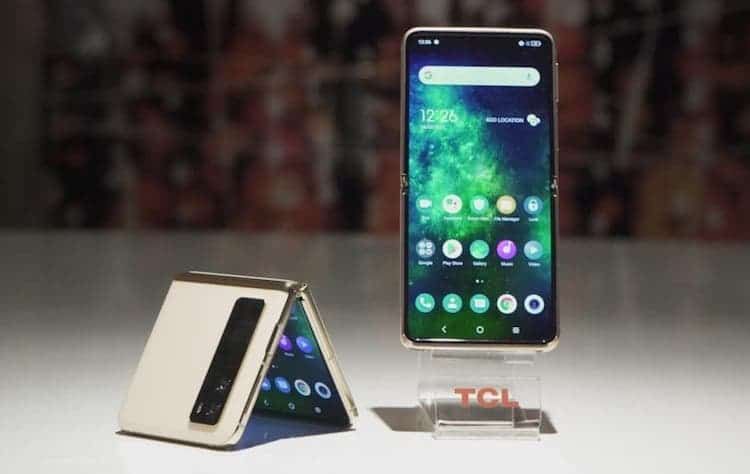 TCL unveils a foldable clamshell smartphone for $ 600