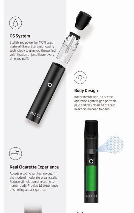 MOTI Vape brings Additional Advantages to Vaping Against Smoking
