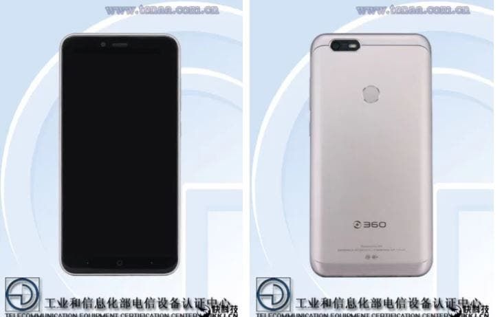 A new 360 Mobiles phone with full screen design appears on TENAA