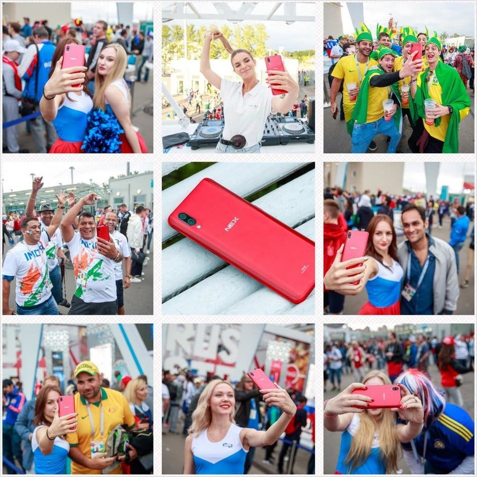 VIVO NEX Red Shines During World Cup 2018