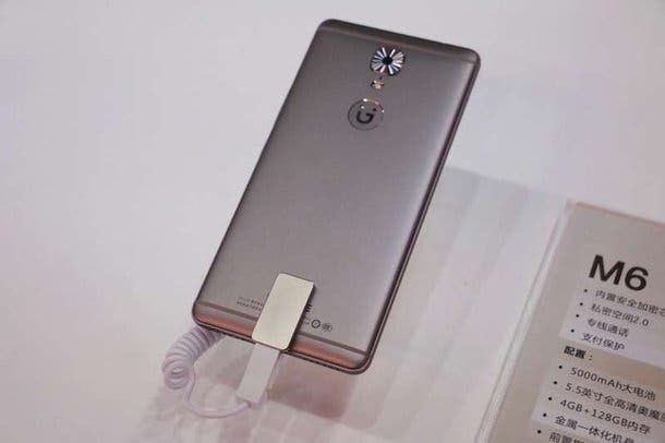 Gionee launch M6 and M6 Plus - big battery and big security