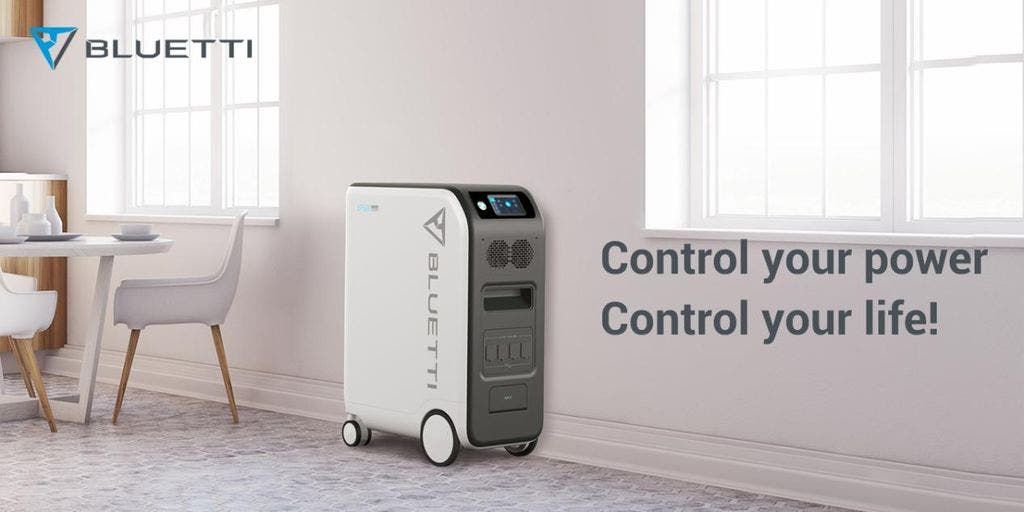 BLUETTI EP500 released: giant 5100 watt hour solar battery