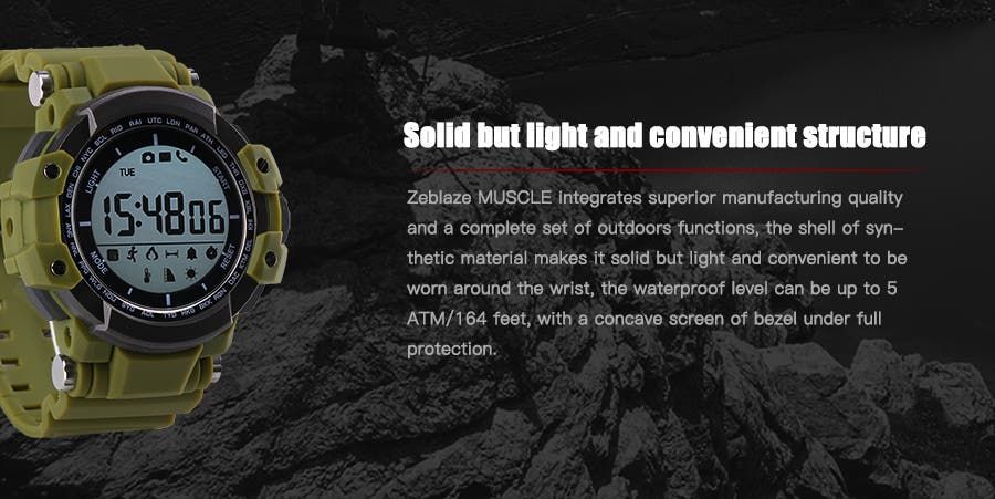 Zeblaze Adds Some Muscle To Its Range