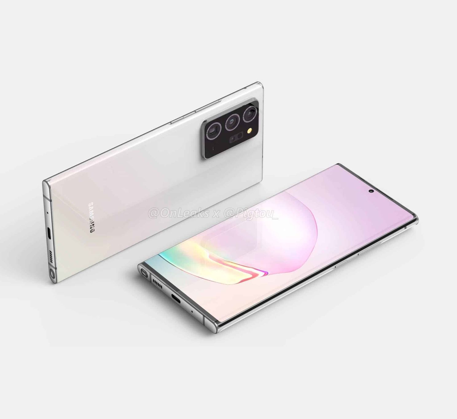 Samsung Galaxy Note 20 Plus: here's how it should look like