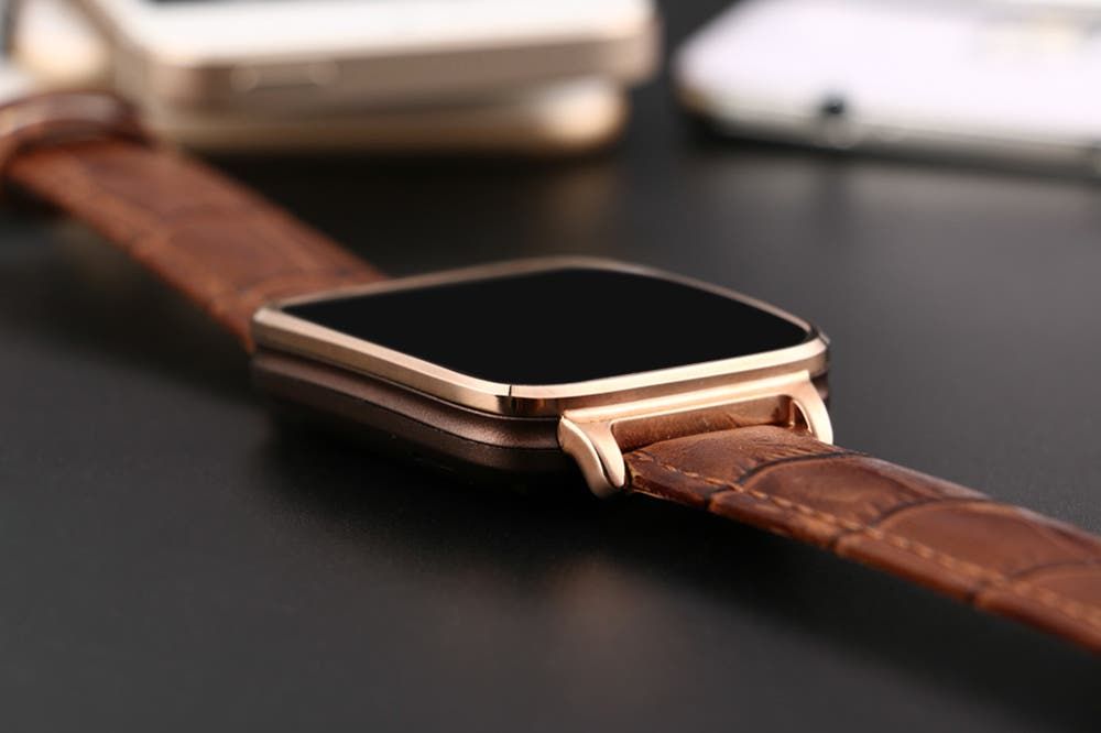 Oukitel's also prepping a smartwatch, the A28 which they call an Apple Watch alternative