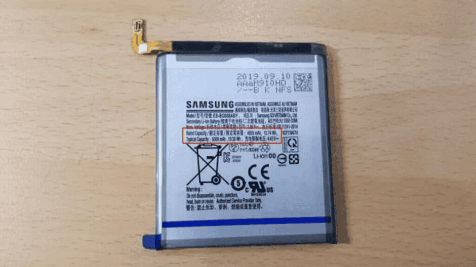 Samsung Galaxy S11 Plus to pack a 5000mAh manufactured by LG