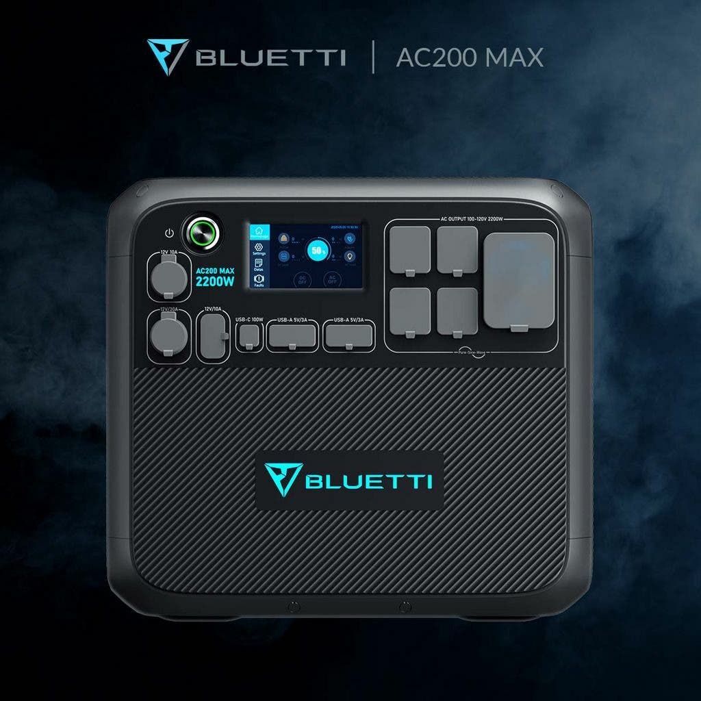 BLUETTI Announces two new power stations AC300 & AC200 MAX