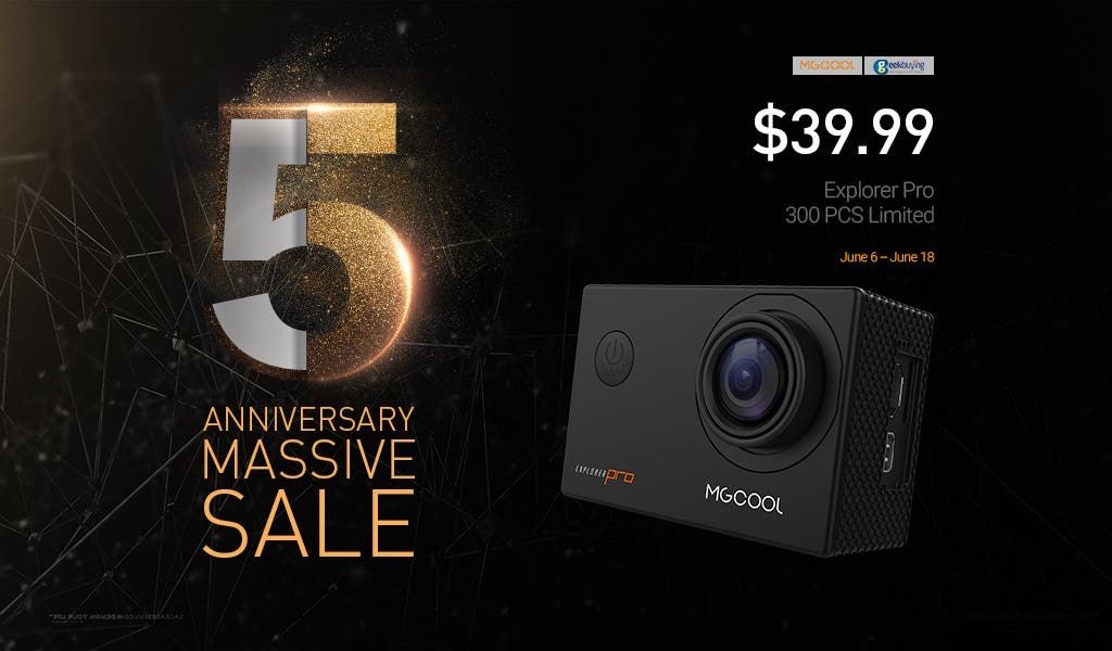 MGCOOL Explorer Pro on Flash Sale for Geekbuying's 5h Anniversary