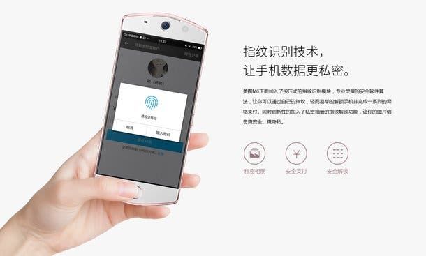 Meitu M6 and leather backed V4 on sale in China