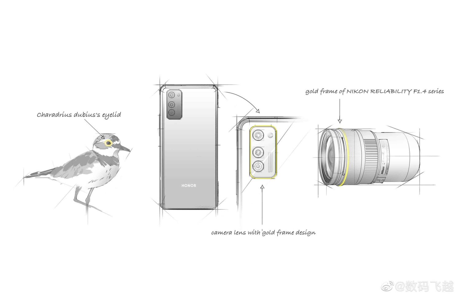 Honor 30S Back Cover Design Exposed in China
