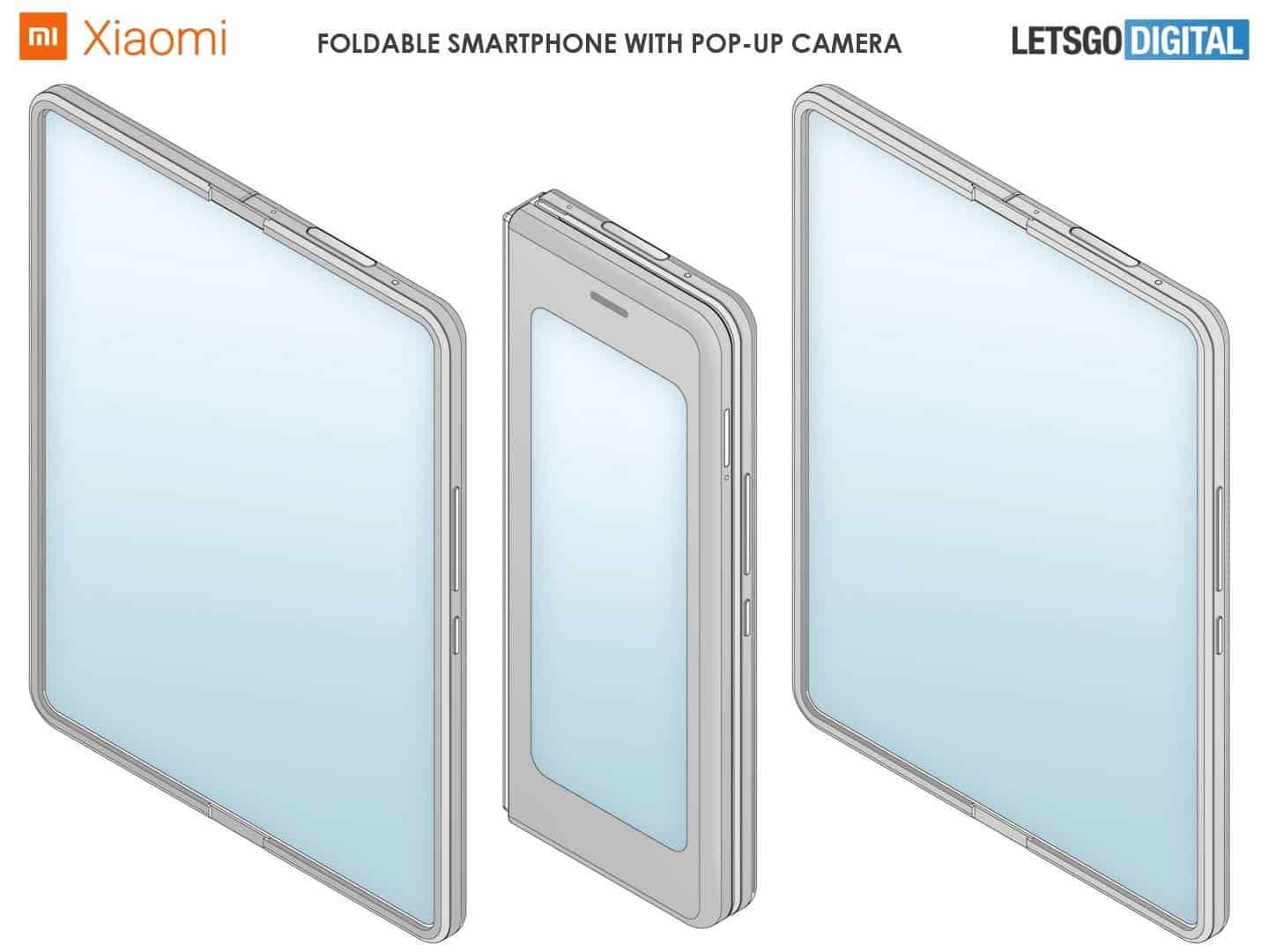 Xiaomi's first foldable smartphone with a huge flexible screen caught in real life