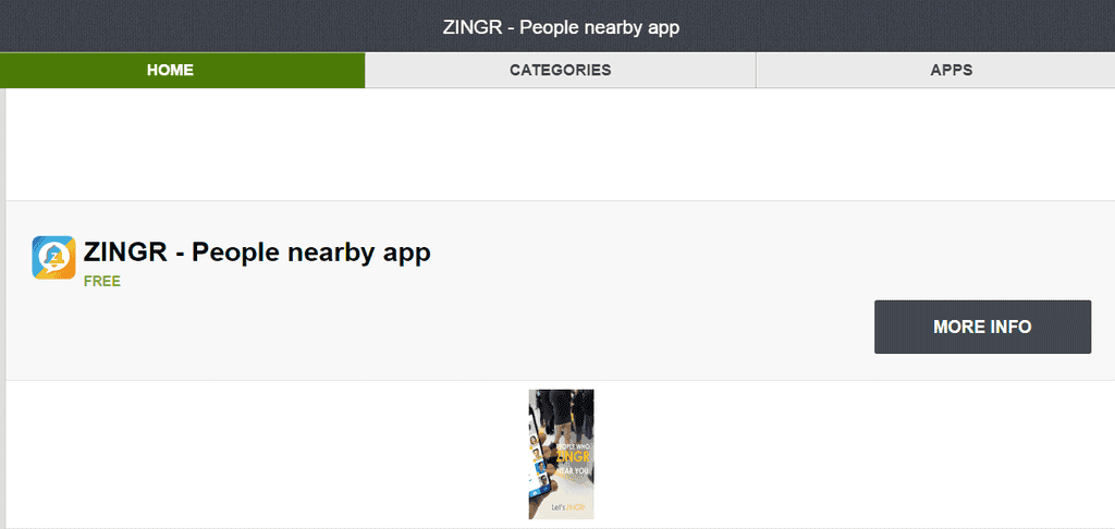 Social app ZINGR is now available on Amazon and GetJar
