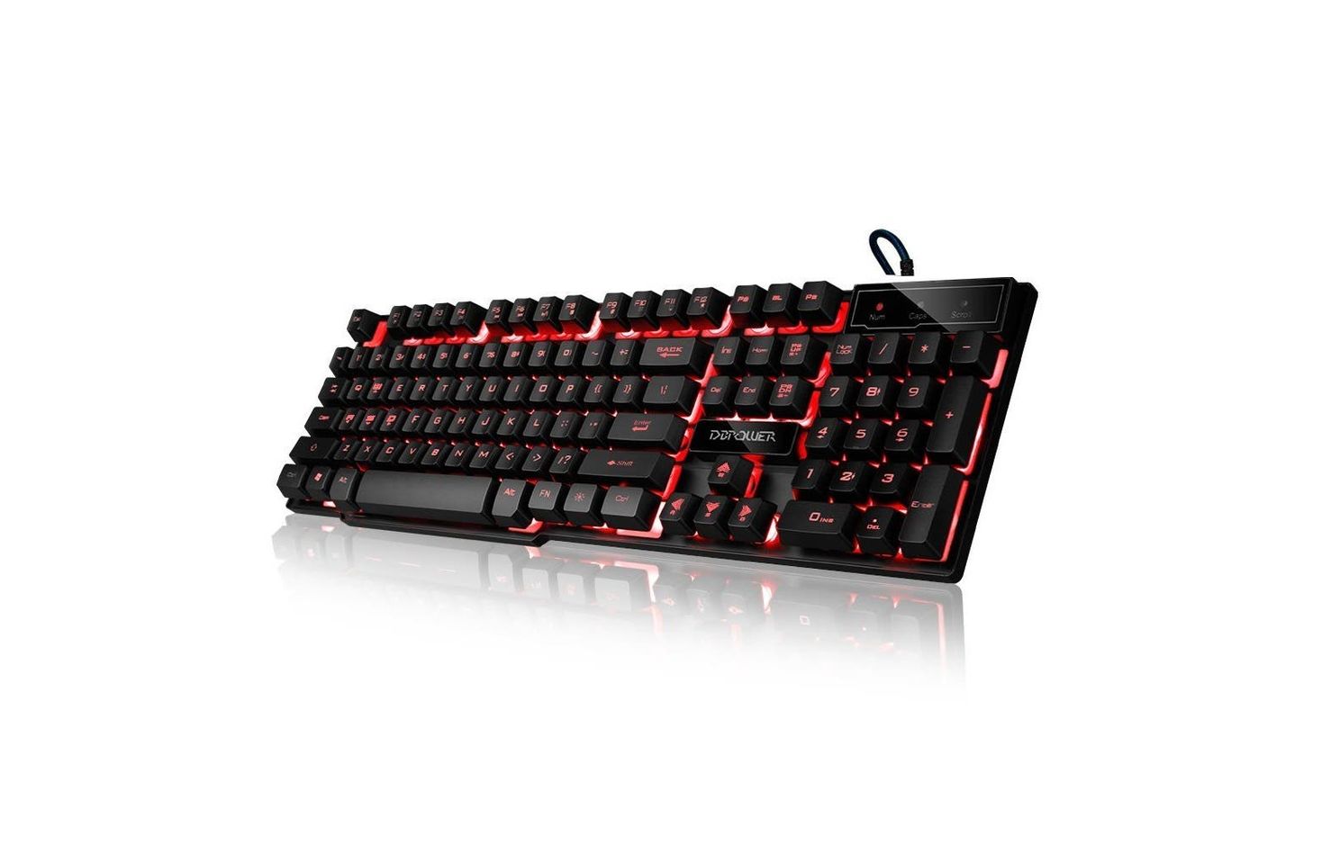 DBPOWER Gaming Backlit Keyboard on Sale at Amazon