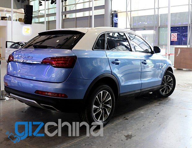 Zotye S21 Audi Q3 clone shown off at Chengdu Auto Show