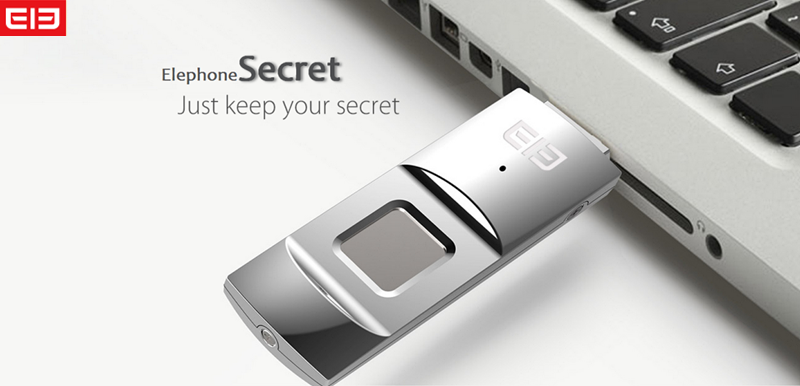 50% off discount on the EleSecret, the fingerprint protected USB flash drive