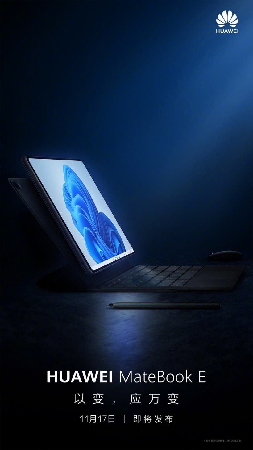 Huawei MateBook E 2021 To Run Windows 11