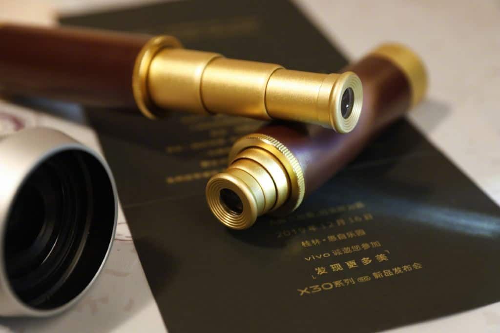 Vivo X30 Invites Sent Out - Is that a Telescope?