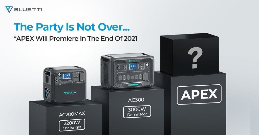 BLUETTI Announces two new power stations AC300 & AC200 MAX