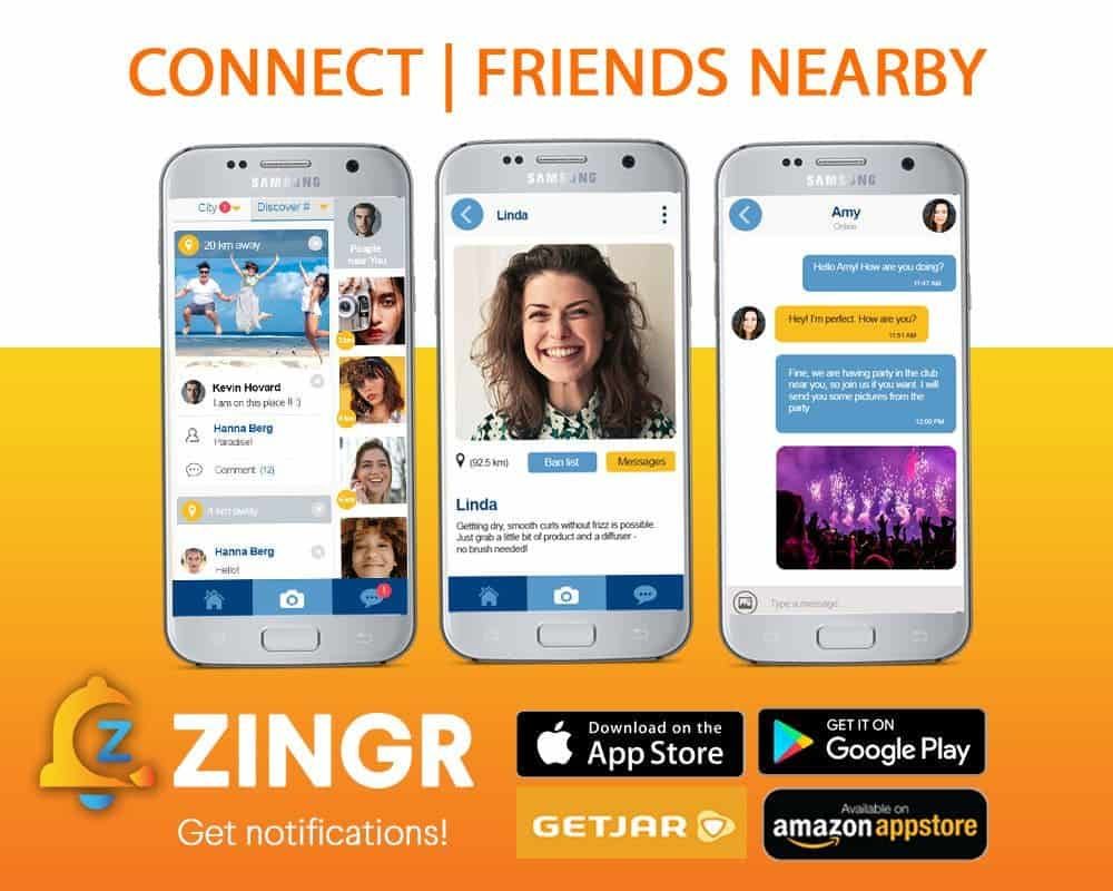 Social app ZINGR is now available on Amazon and GetJar