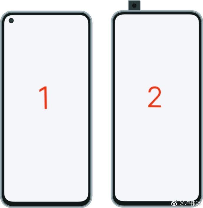 The CEO of Redmi reveals the possible design of the first flagship