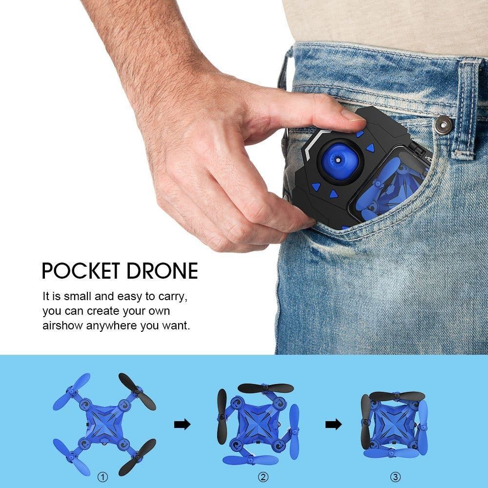 DROCON Scouter Foldable and Pocketable Drone only $26.99 on Amazon