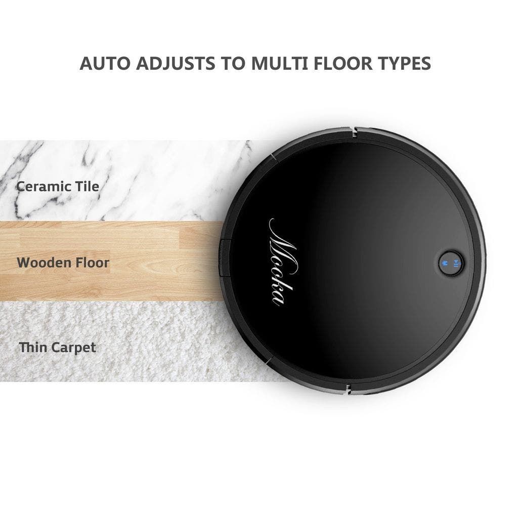 MOOKA robotic vacuum cleaner for just $149.99 with our coupon
