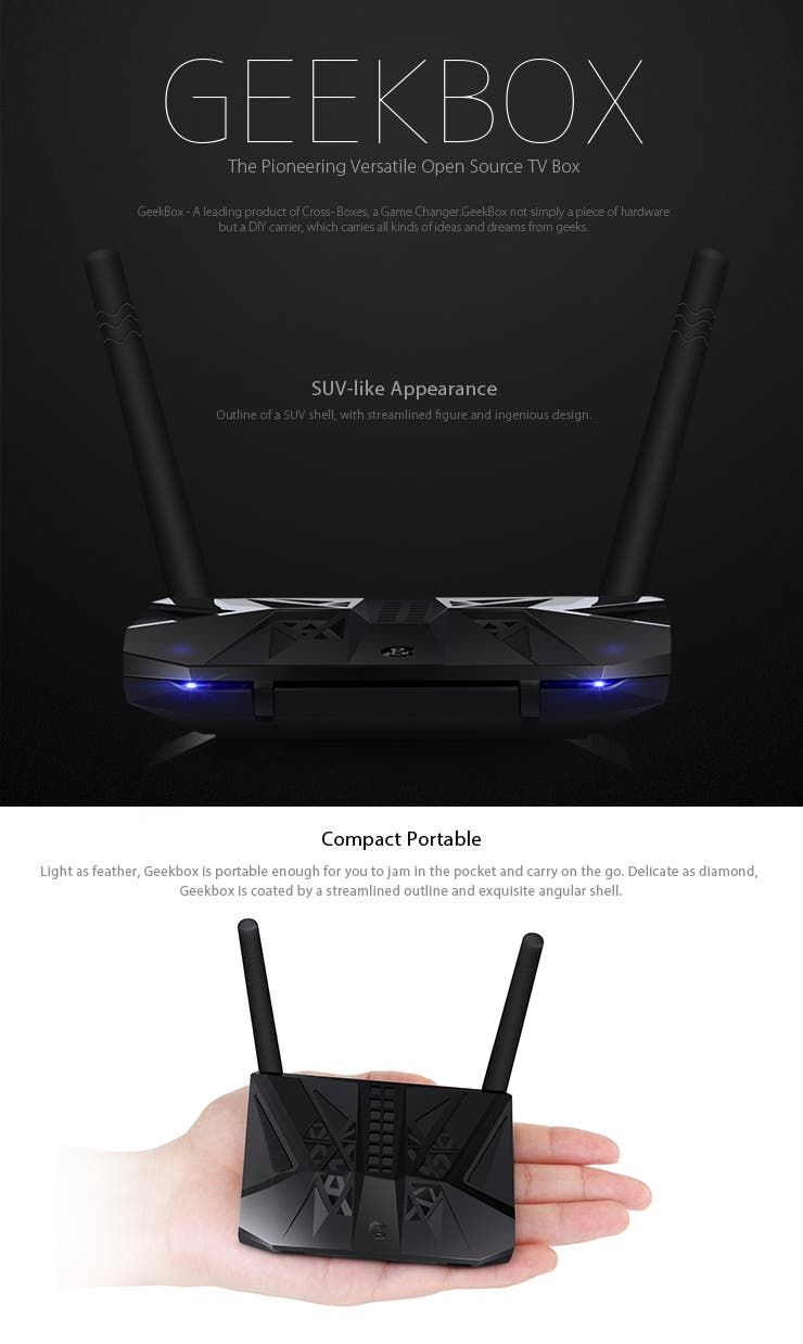 The GeekBox is an interesting dual-boot TV box that doubles up as a dev board