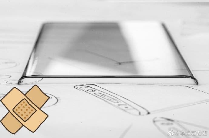 Vivo NEX 3 Waterfall display appears with very pronounced edges