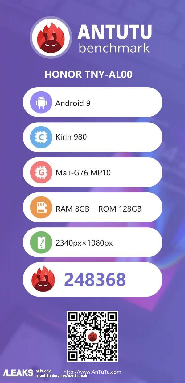 AnTuTu benchmark confirms the complete specs of the Honor Magic 2