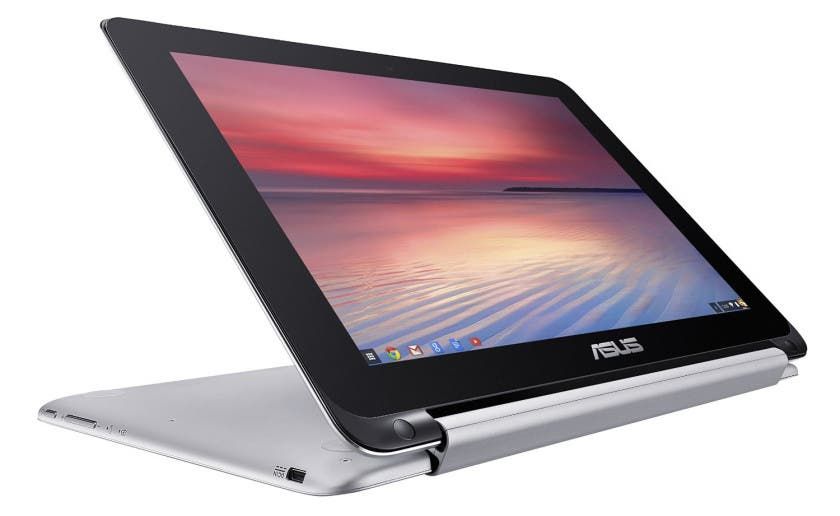 The bulkier original Chromebook Flip