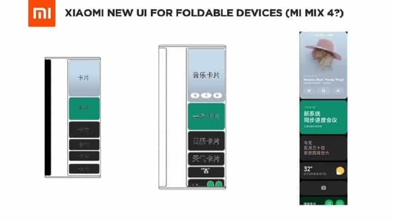 Xiaomi is working on a new user interface for foldable smartphones