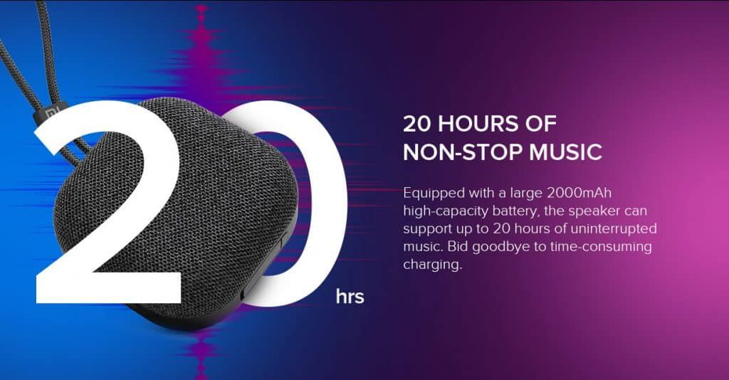 Xiaomi Mi Outdoor Bluetooth Speaker Launched in India for a Price Tag of $20