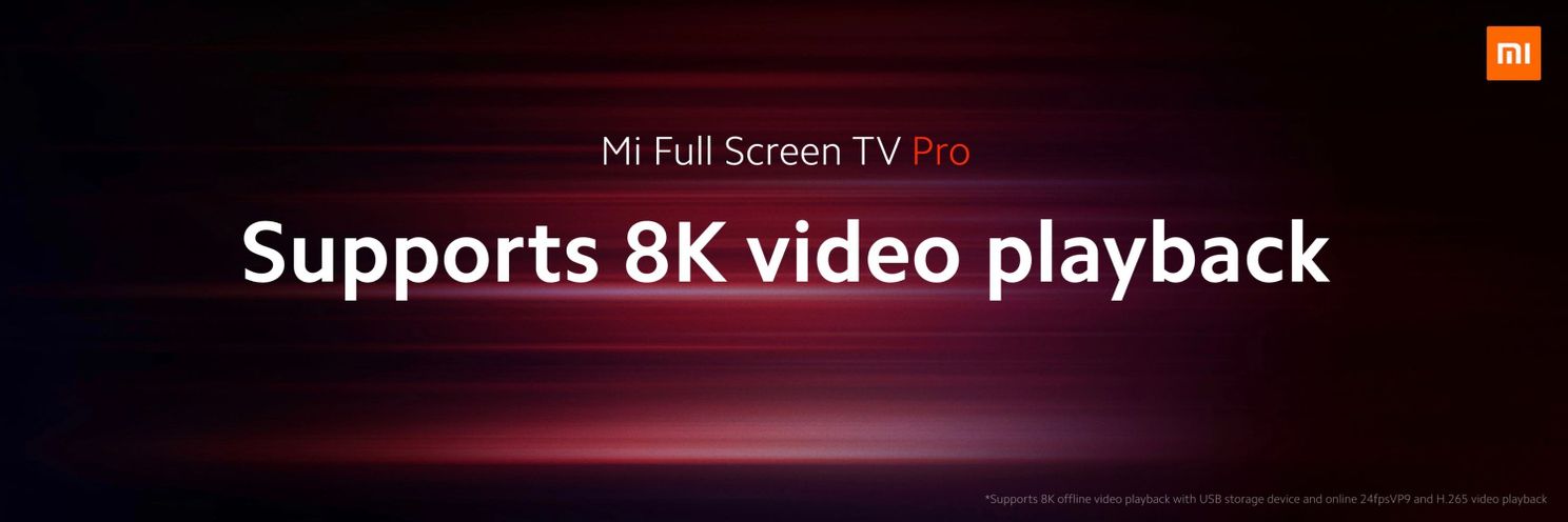 Xiaomi unveils the Mi TV Pro with 8K support